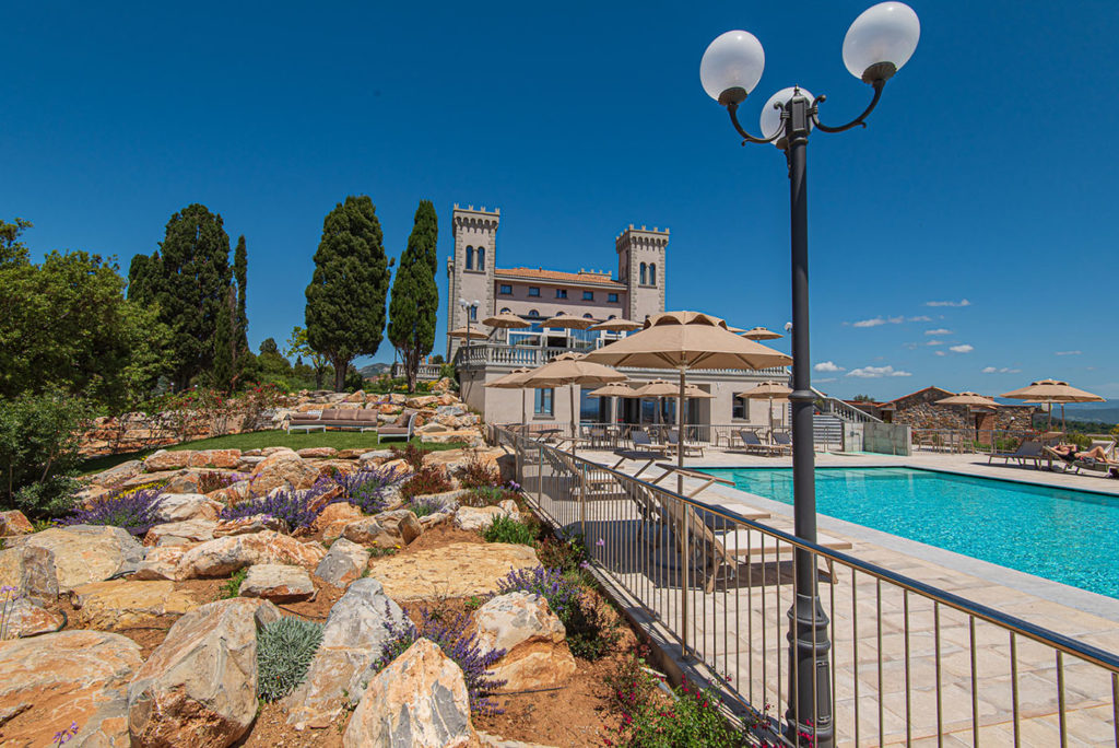 luxury villa rental in Tuscany Italy - Castello Bonaria